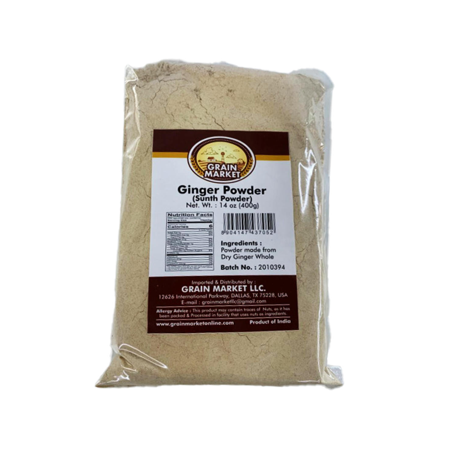 GM- GINGER POWDER -(400G)